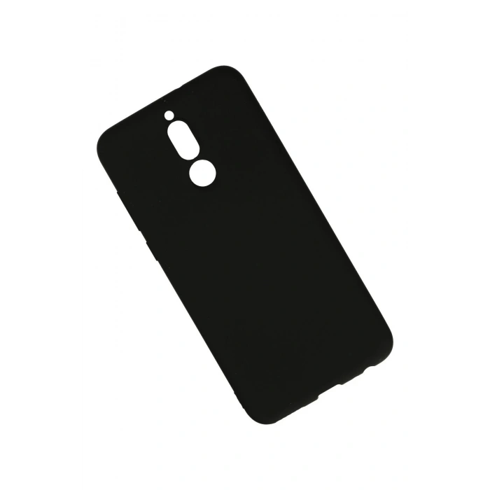 Huawei Mate 10 Lite Kılıf Nano içi Kadife Silikon - Siyah