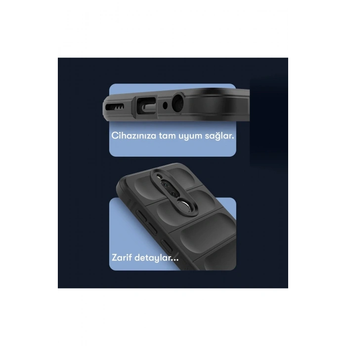 Huawei Mate 10 Lite Kılıf Optimum Silikon - Lacivert