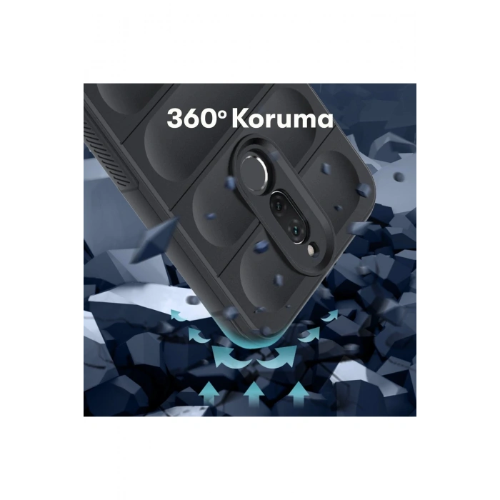 Huawei Mate 10 Lite Kılıf Optimum Silikon - Lacivert