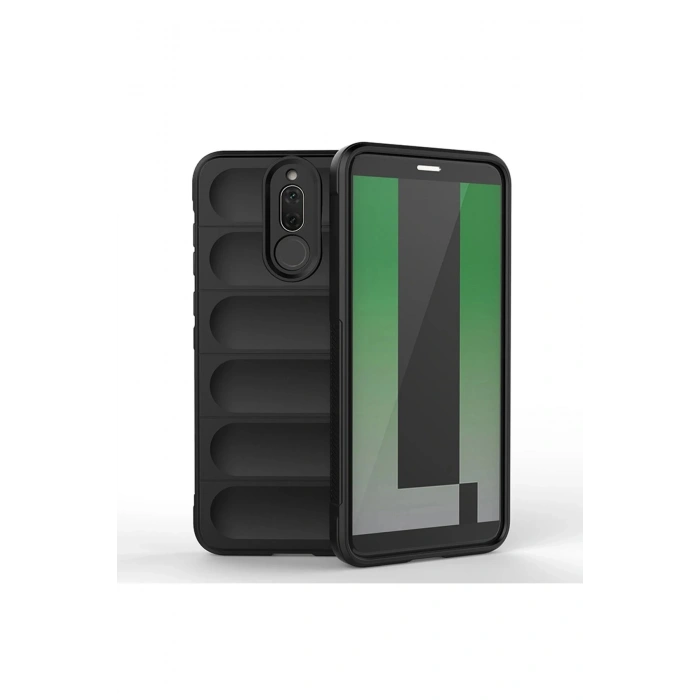 Huawei Mate 10 Lite Kılıf Optimum Silikon - Siyah