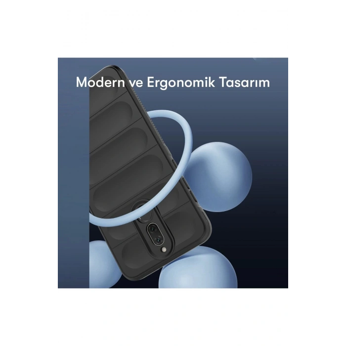 Huawei Mate 10 Lite Kılıf Optimum Silikon - Siyah