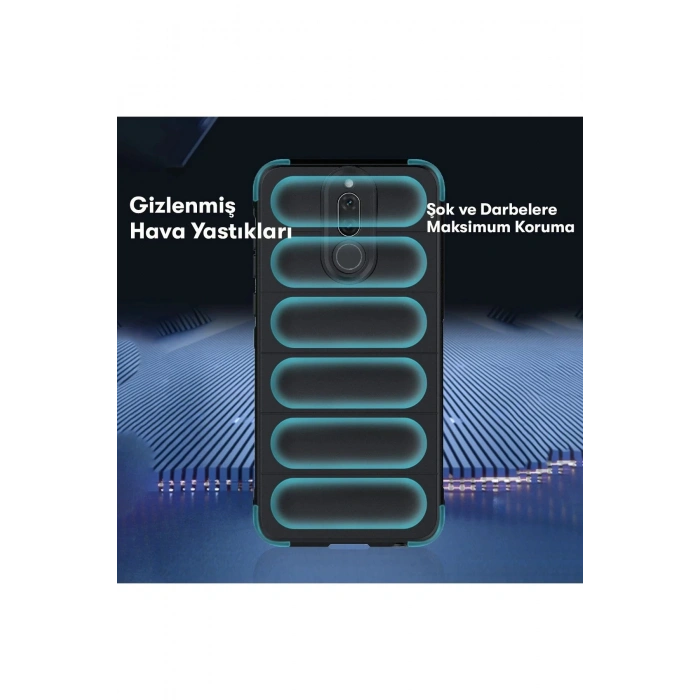 Huawei Mate 10 Lite Kılıf Optimum Silikon - Siyah