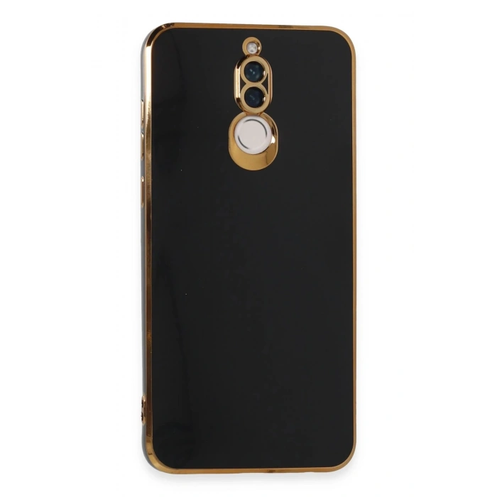 Huawei Mate 10 Lite Kılıf Volet Silikon - Siyah