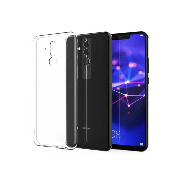 Huawei Mate 20 Lite Kılıf Lüx Şeffaf Silikon