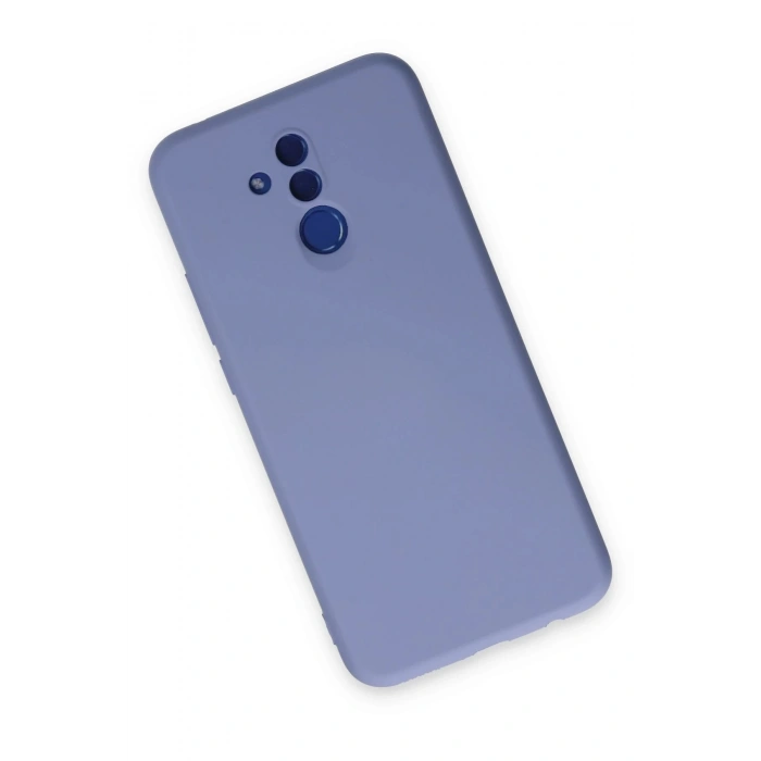 Huawei Mate 20 Lite Kılıf Nano içi Kadife Silikon - Lila