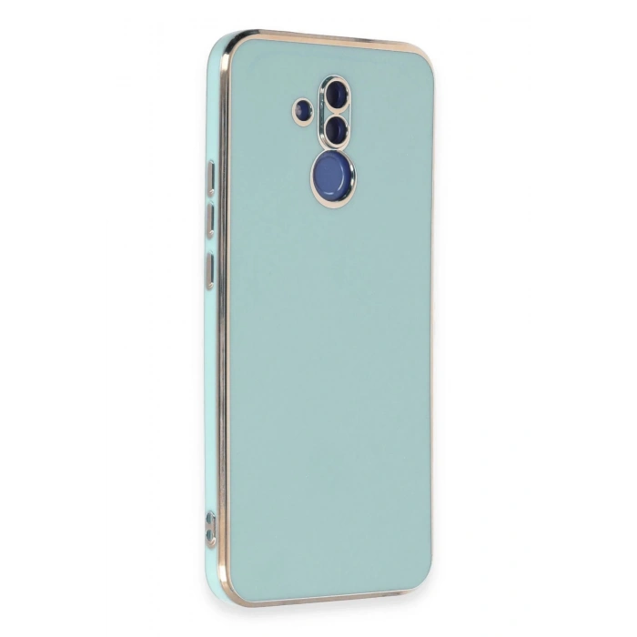 Huawei Mate 20 Lite Kılıf Volet Silikon - Açık Yeşil
