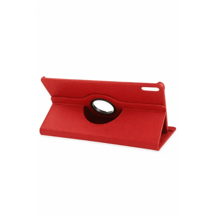 Huawei MatePad 11 10.9 360 Tablet Deri Kılıf - Kırmızı
