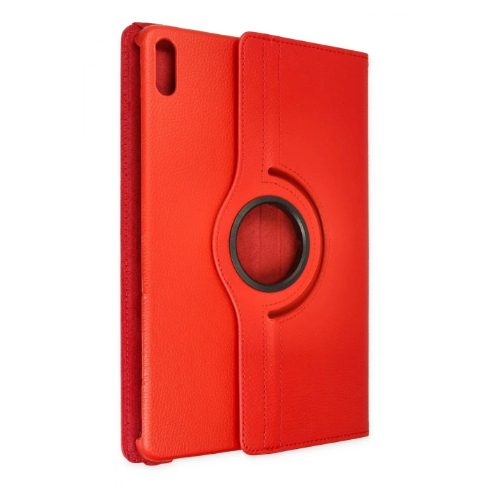 Huawei MatePad Air 11.5 Kılıf 360 Tablet Deri Kılıf - Kırmızı