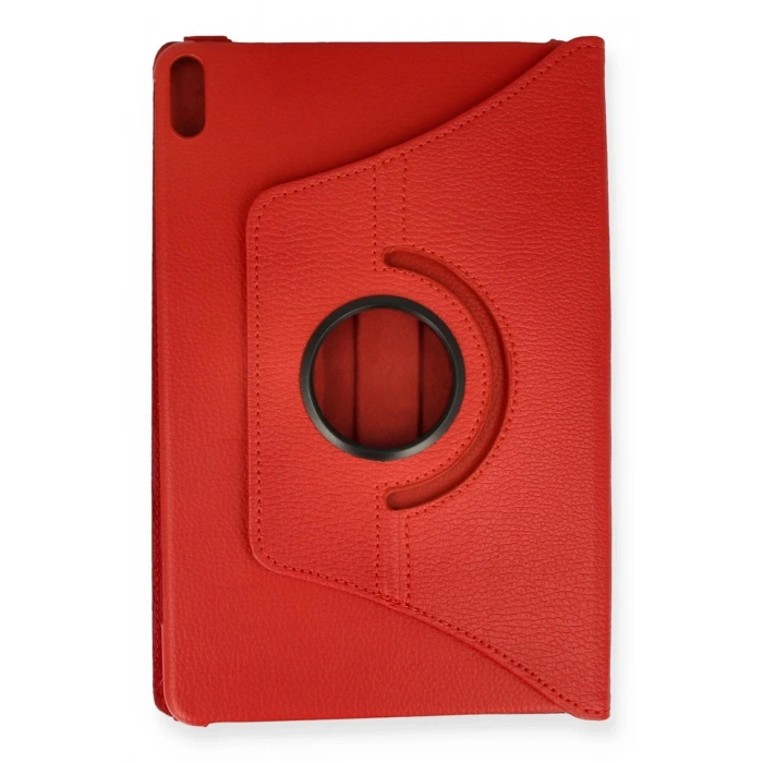 Huawei MatePad Pro 10.8 Kılıf 360 Tablet Deri Kılıf - Kırmızı