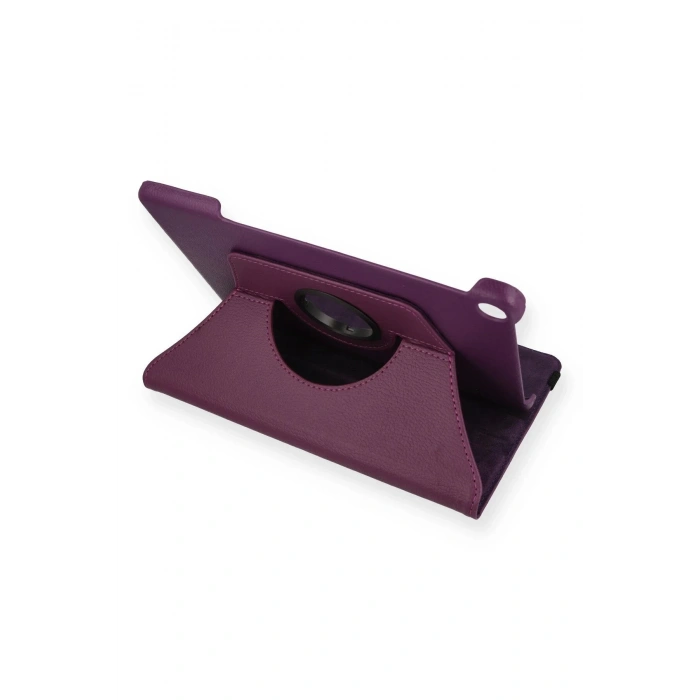 Huawei MatePad T10S 10.1 Kılıf 360 Tablet Deri Kılıf - Mürdüm