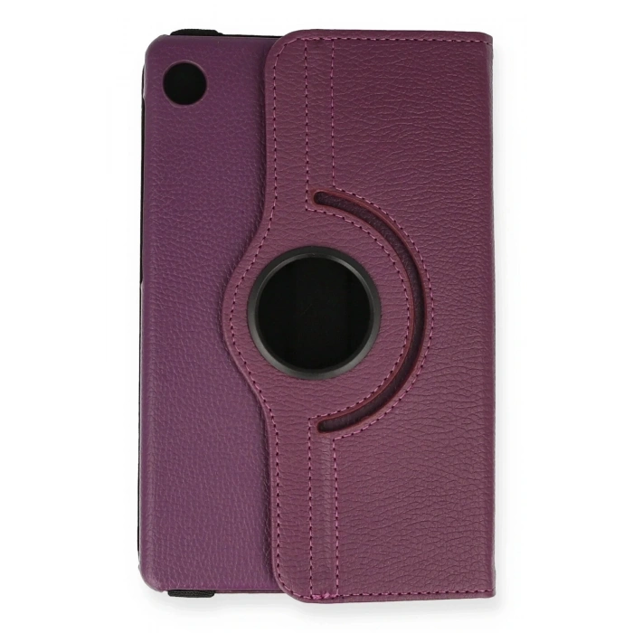 Huawei MatePad T8 8 Kılıf 360 Tablet Deri Kılıf - Mürdüm