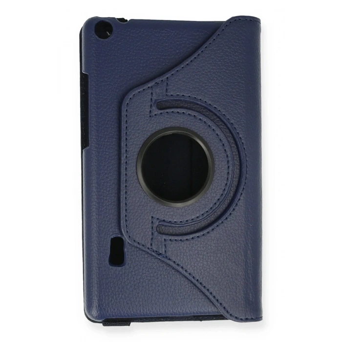 Huawei MediaPad T3 7 Kılıf 360 Tablet Deri Kılıf - Lacivert