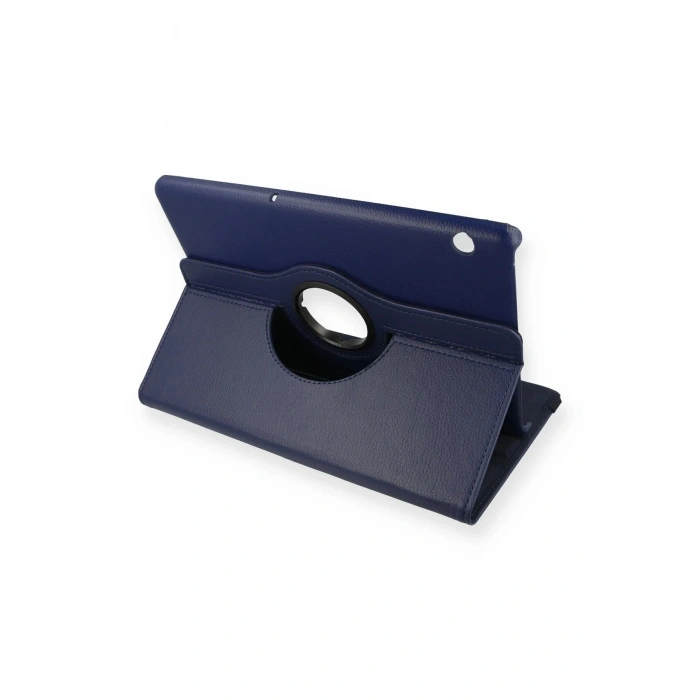 Huawei MediaPad T5 10 Kılıf 360 Tablet Deri Kılıf - Lacivert