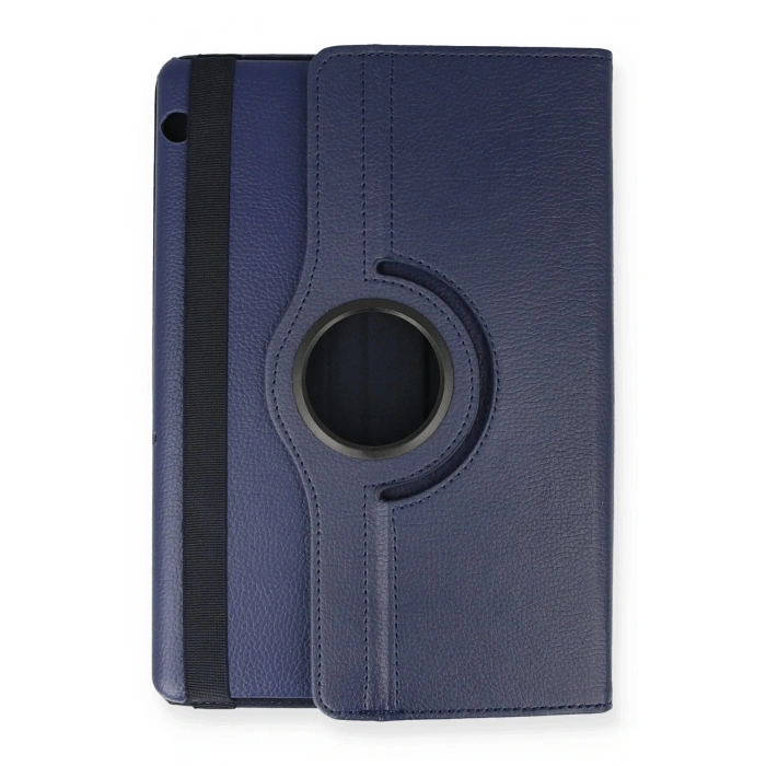 Huawei MediaPad T5 10 Kılıf 360 Tablet Deri Kılıf - Lacivert