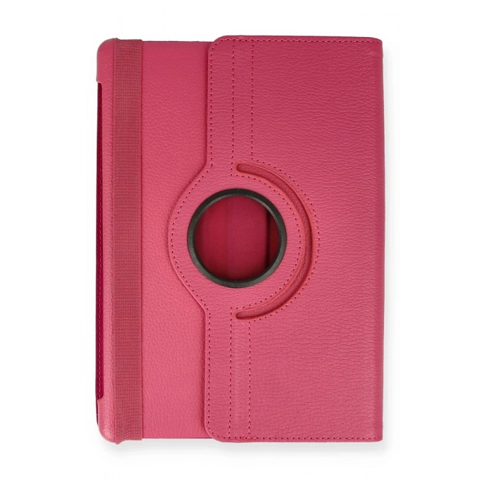 Huawei MediaPad T5 10 Kılıf 360 Tablet Deri Kılıf - Pembe