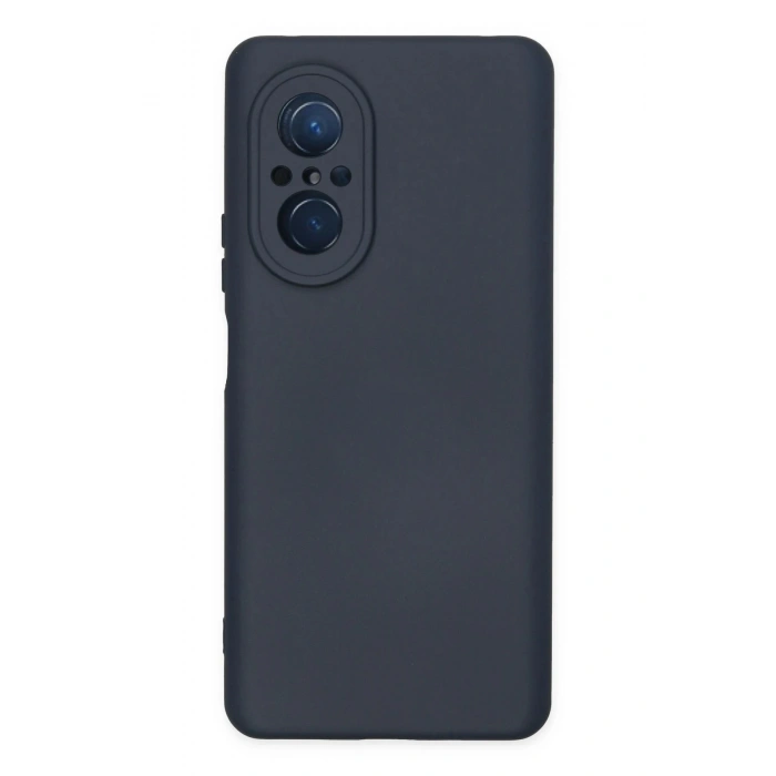 Huawei Nova 9 SE Kılıf Nano içi Kadife Silikon - Lacivert