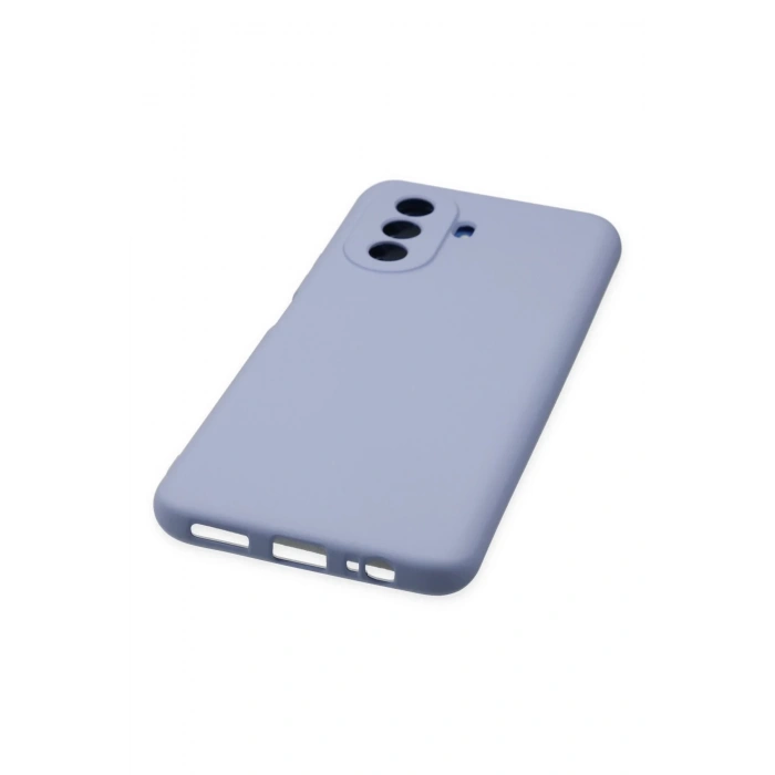Huawei Nova Y70 Kılıf Nano içi Kadife Silikon - Lila