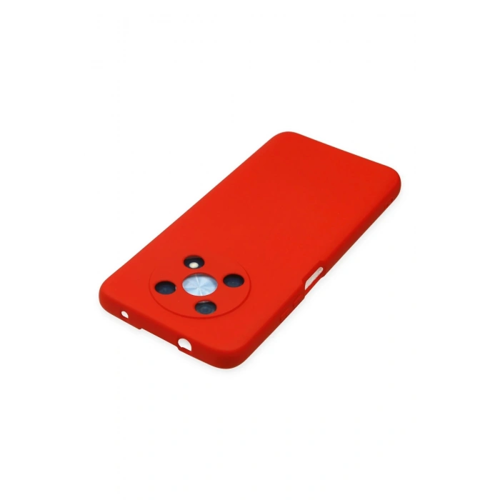 Huawei Nova Y90 Kılıf Nano içi Kadife Silikon - Kırmızı