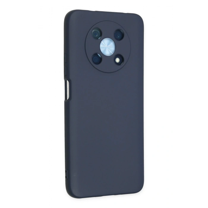 Huawei Nova Y90 Kılıf Nano içi Kadife Silikon - Lacivert