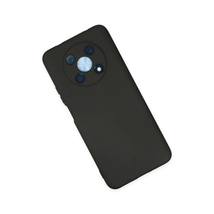 Huawei Nova Y90 Kılıf Nano içi Kadife Silikon - Siyah