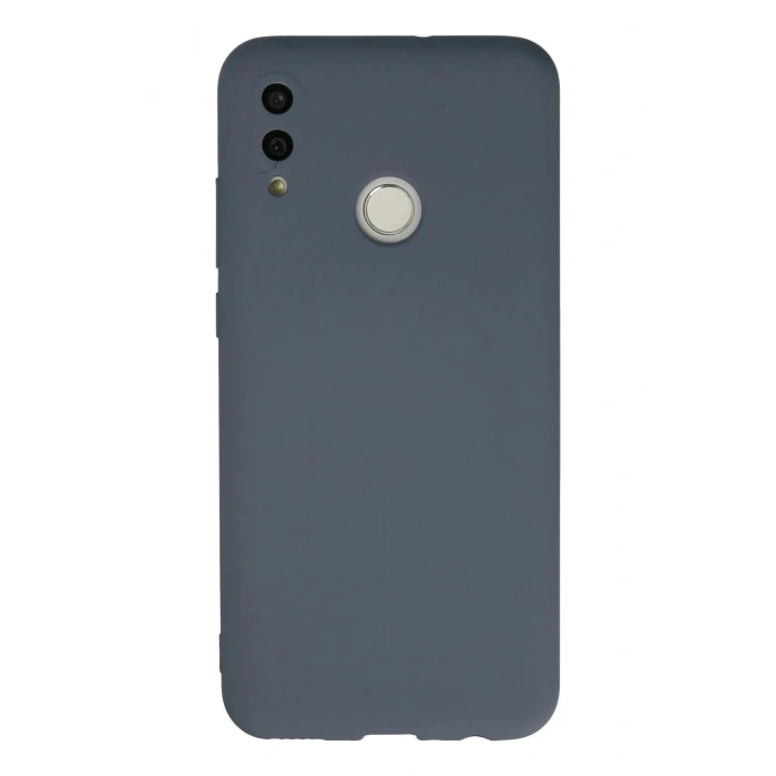 Huawei P Smart 2019 Kılıf Nano içi Kadife Silikon - Gri