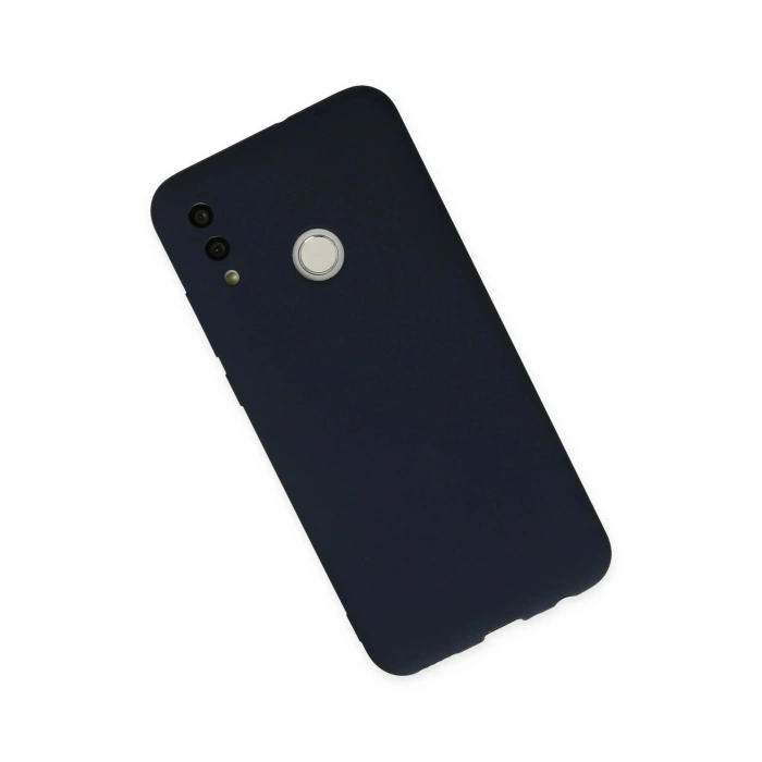 Huawei P Smart 2019 Kılıf Nano içi Kadife Silikon - Lacivert