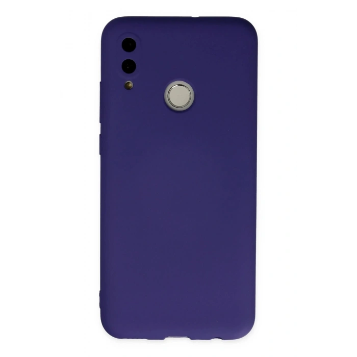 Huawei P Smart 2019 Kılıf Nano içi Kadife Silikon - Mor