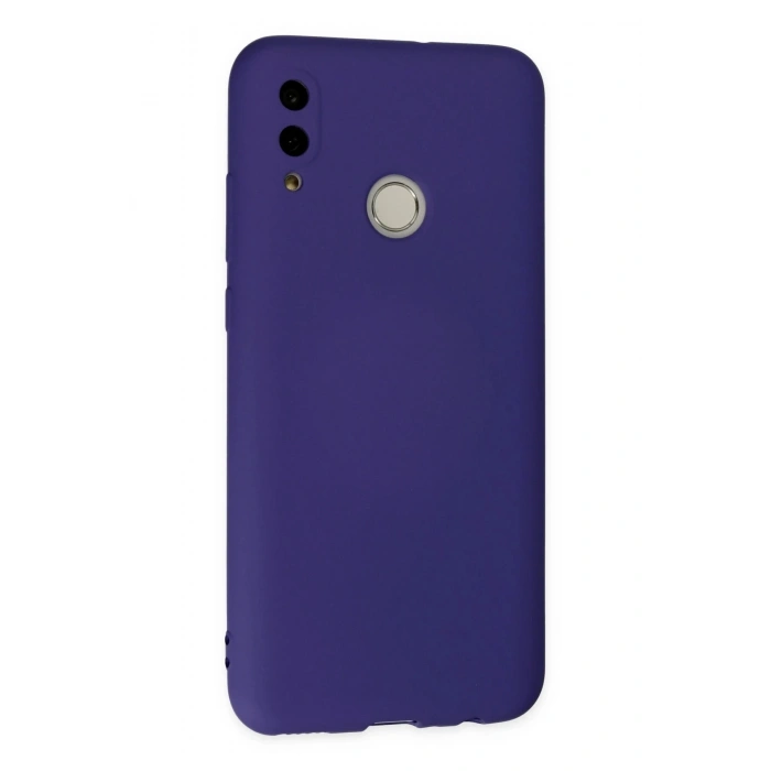 Huawei P Smart 2019 Kılıf Nano içi Kadife Silikon - Mor