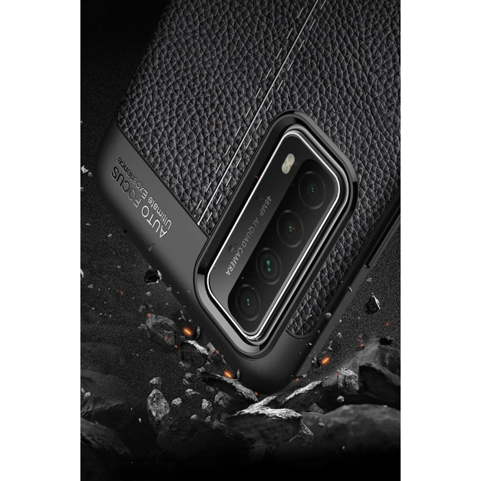 Huawei P Smart 2021 Kılıf Auto Focus Kapak - Kırmızı