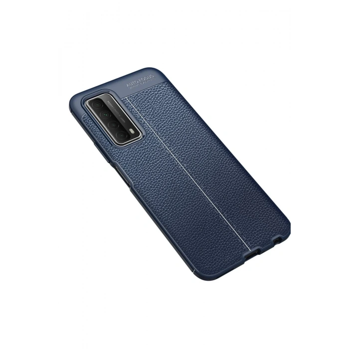 Huawei P Smart 2021 Kılıf Auto Focus Kapak - Lacivert
