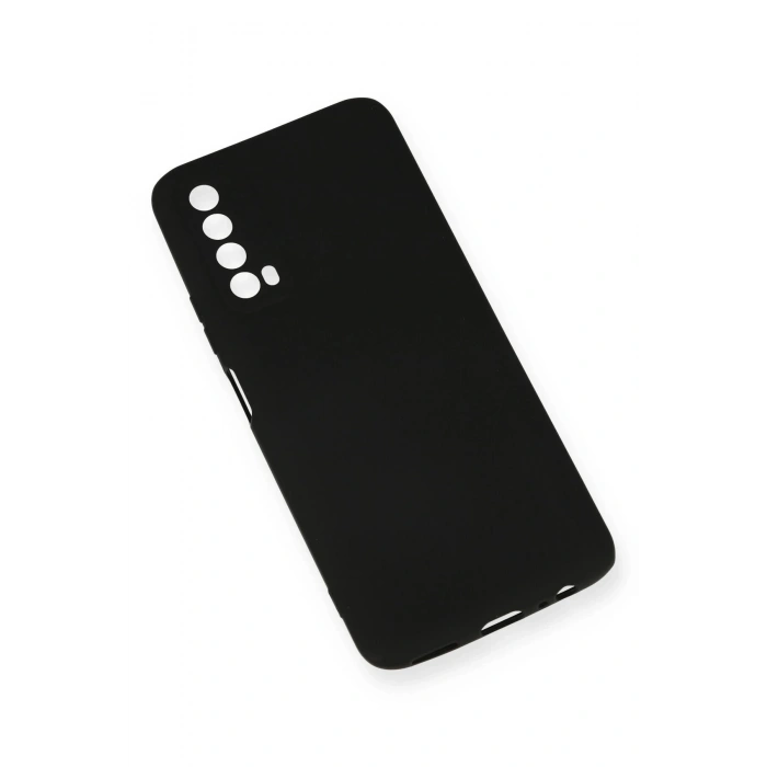 Huawei P Smart 2021 Kılıf First Silikon - Siyah