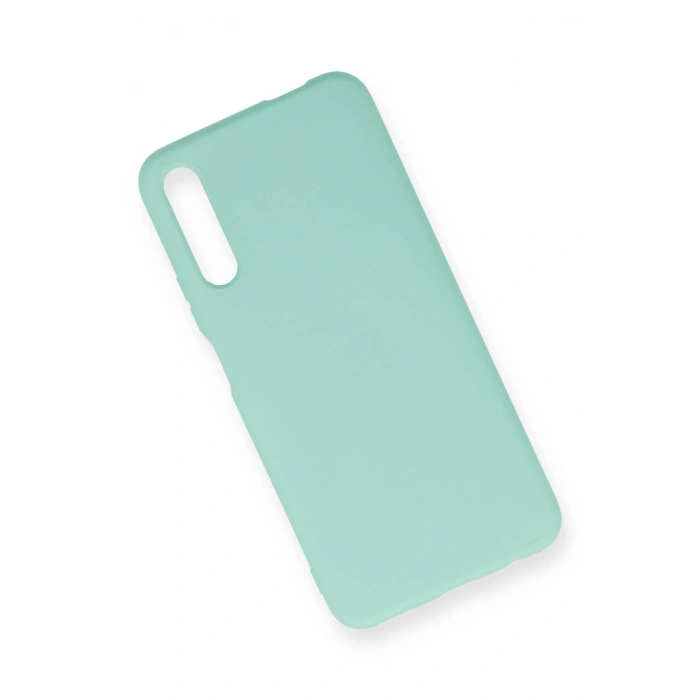 Huawei P Smart Pro / Y9S Kılıf Nano içi Kadife Silikon - Turkuaz