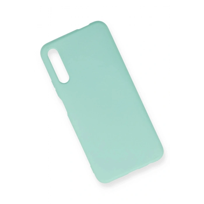 Huawei P Smart Pro / Y9S Kılıf Nano içi Kadife Silikon - Turkuaz