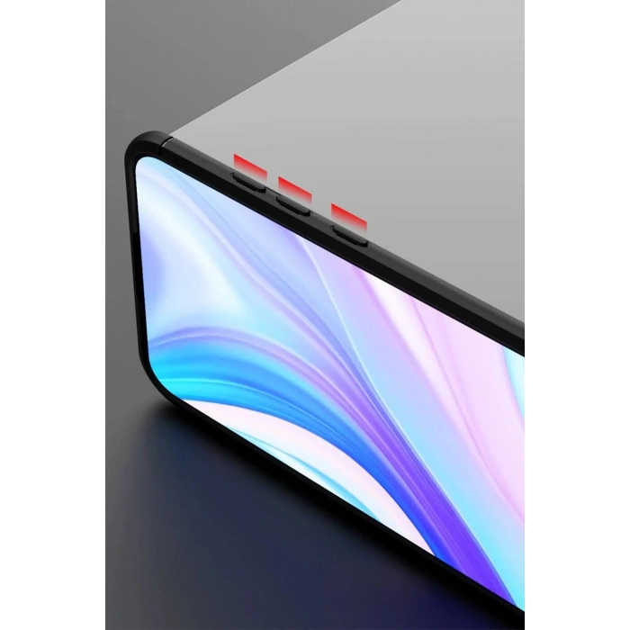 Huawei P Smart S Kılıf Range Yüzüklü Silikon - Siyah