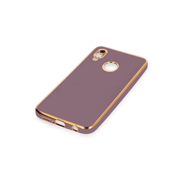 Huawei P20 Lite Kılıf Volet Silikon - Mor