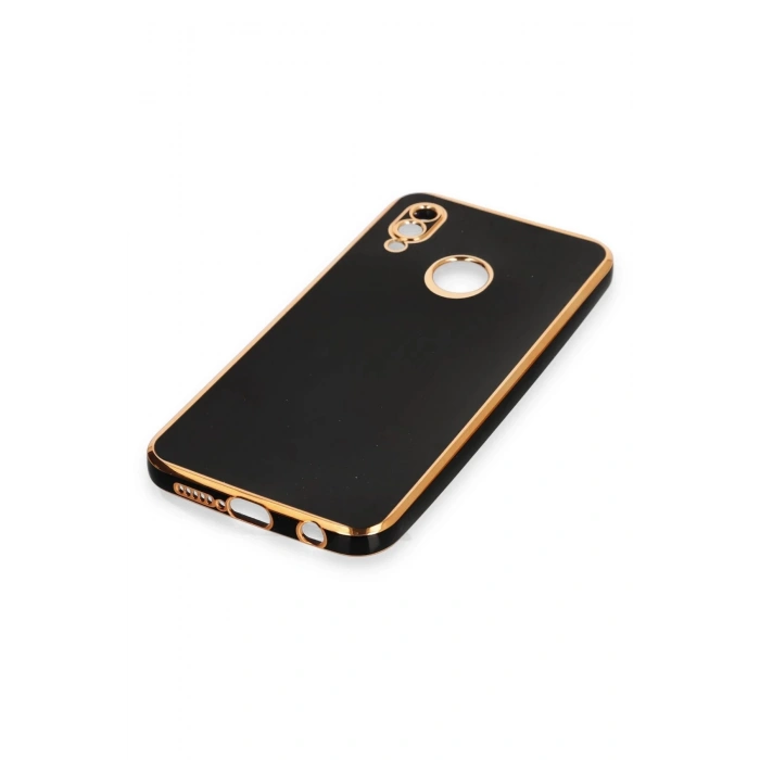 Huawei P20 Lite Kılıf Volet Silikon - Siyah