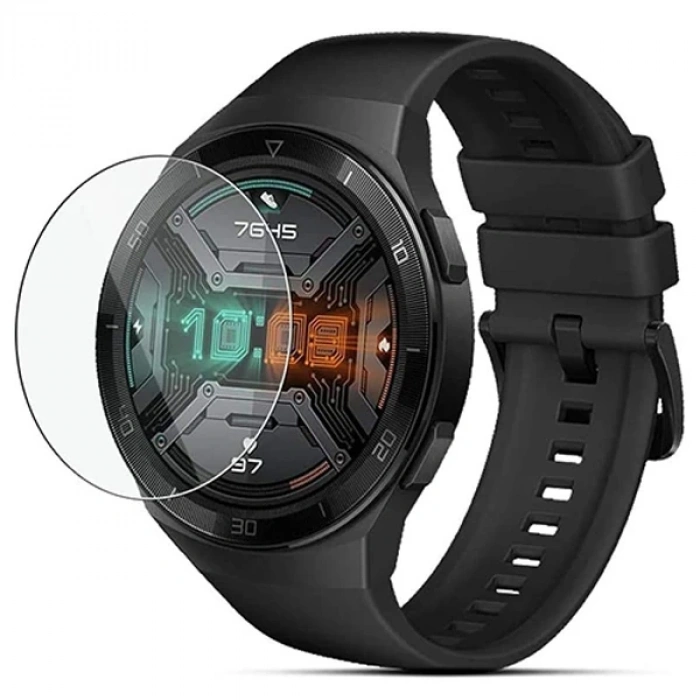 Huawei Watch Gt2e Tempered Cam Kırılmaz Koruyucu