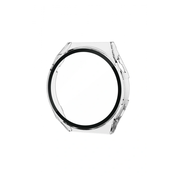 Huawei Watch GT3 46mm Dota Camlı Kasa Ekran Koruyucu - Şeffaf