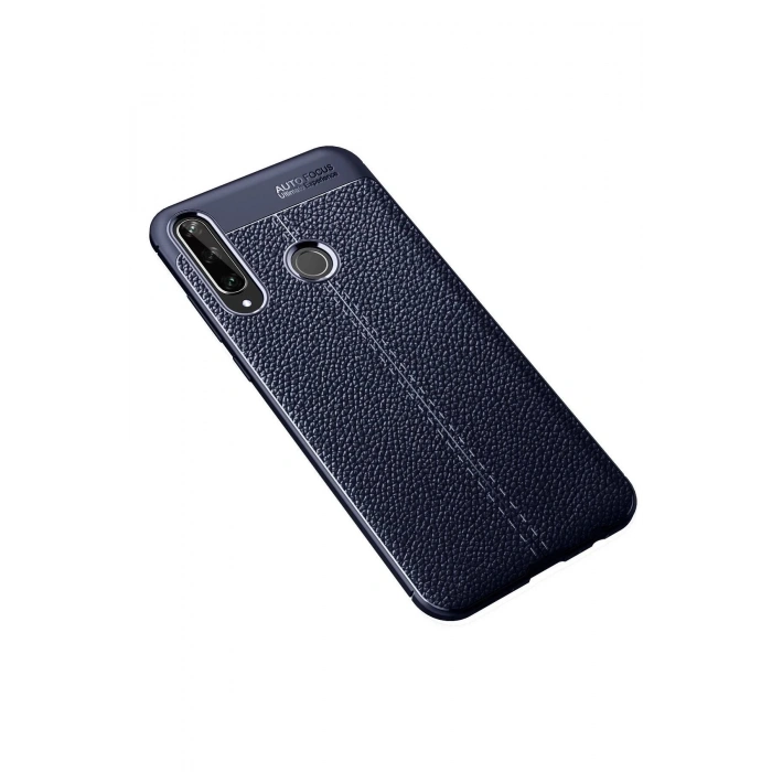 Huawei Y6P Kılıf Auto Focus Kapak - Lacivert