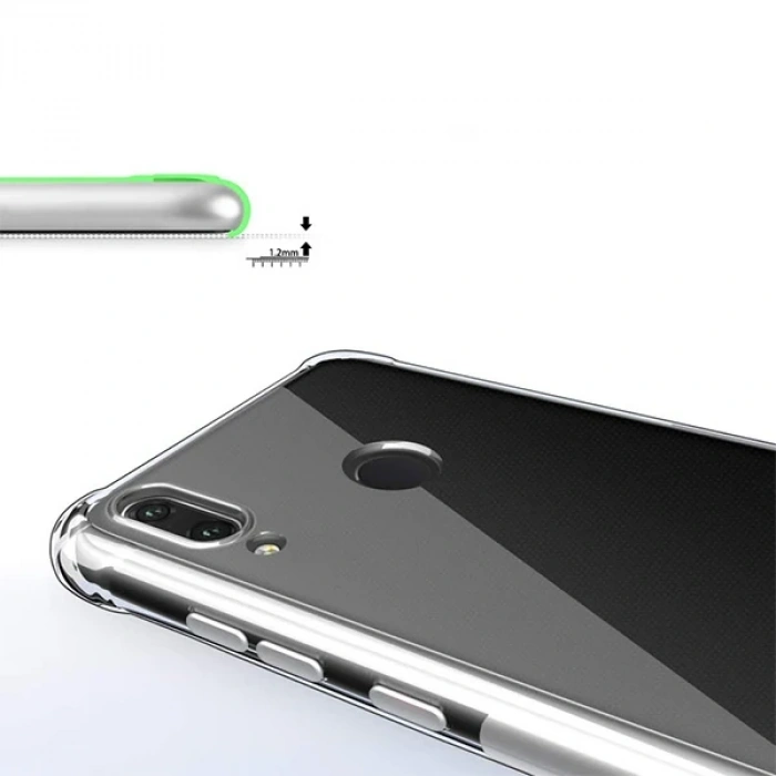 Huawei Y7 2019y7 Prime 2019 Anti-drop Darbe Emici Silikon Kılıf