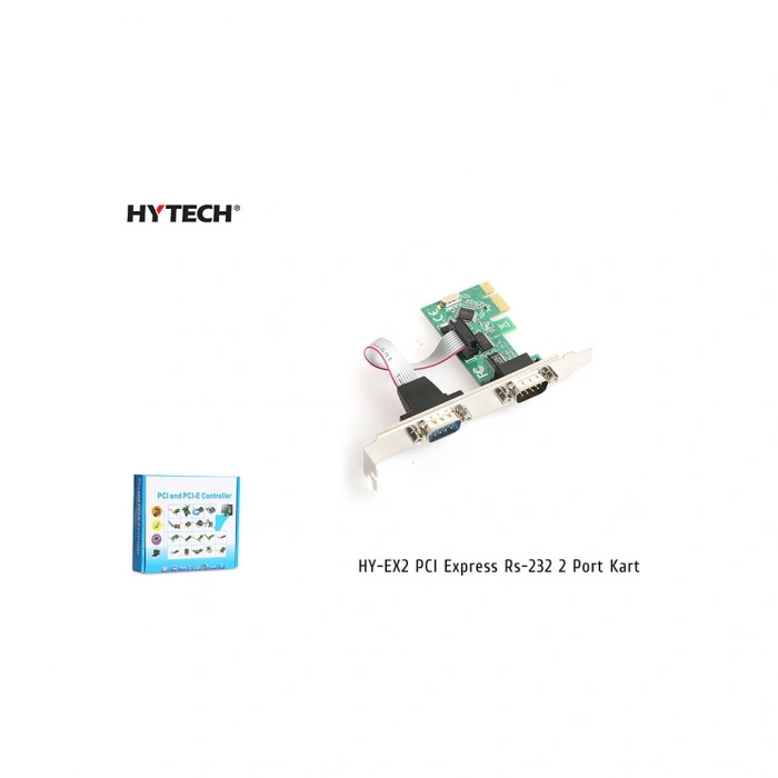 Hytech Hy-ex2 Pcı Express To Seri Port (rs232)(1923)