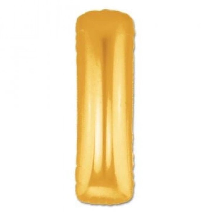 I Harf Folyo Balon Altın Renk  40 inç