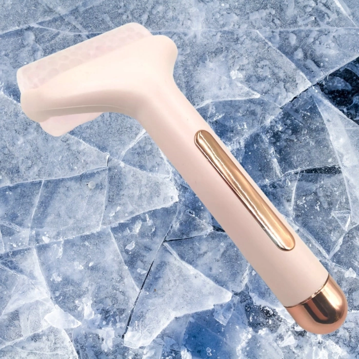 Ice Roller Buz Silindiri Terapi Etkili Yüz Derma Masaj ve Cilt Soğutma Bakım Aleti (4887)