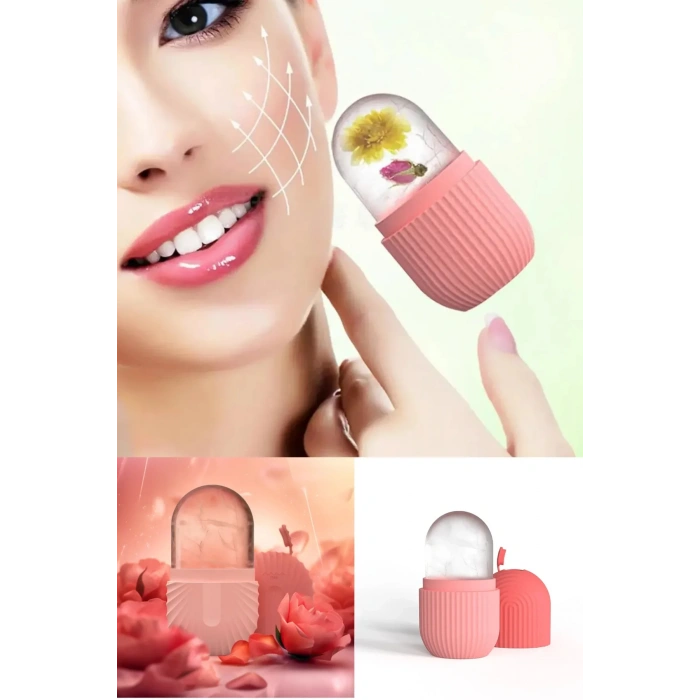 Ice Roller Buz Silindiri Terapi Etkili Yüz Masaj Ve Cilt Bakım Aleti (4887)