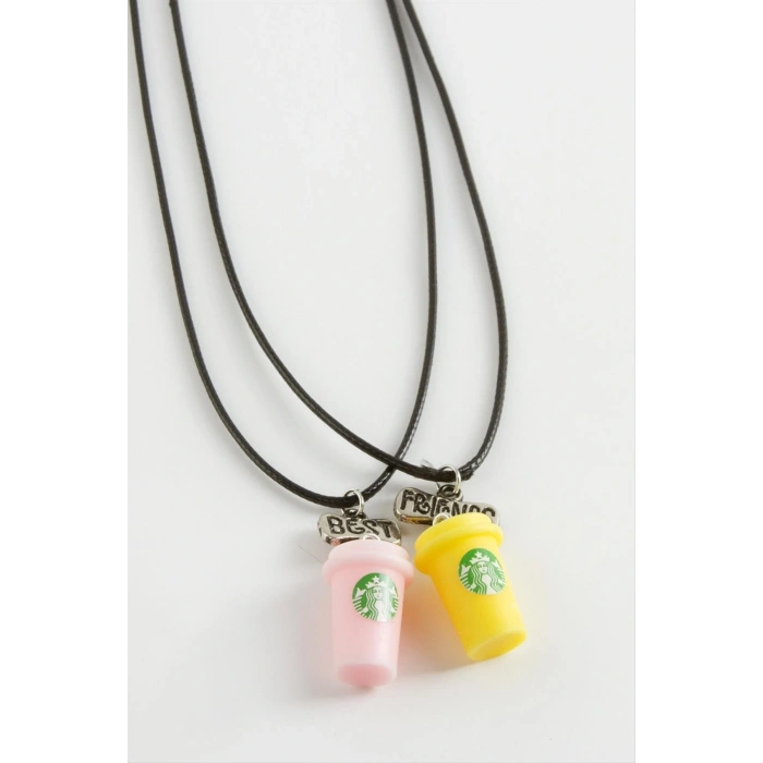 İçecek Arkadaşlık Kolyeleri (Çift Kolye)