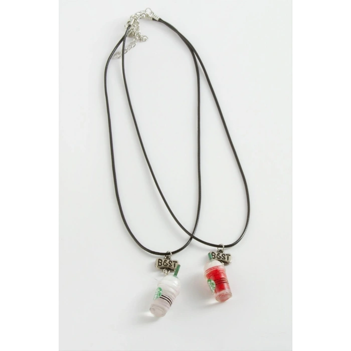 İçecek Arkadaşlık Kolyeleri (Çift Kolye)