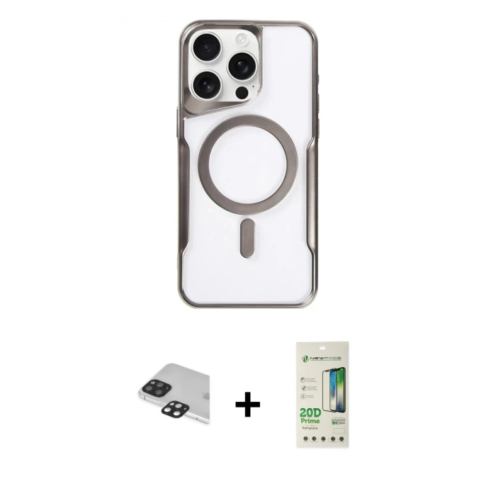 ieg™ iPhone 11 Pro Max Kılıf Yadigar Klasik Özel Seri - Siyah 20D Premium Cam Ekran Koruyucu + Siyah Pers Alüminyum Kamera Lens