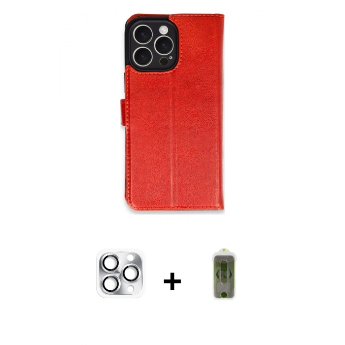 ieg™ iPhone 16 Pro Max Kılıf Siluet Işık Serisi - Siyah Joko Magic 5D Hayalet Cam + Gümüş Pers Alüminyum Kamera Lens