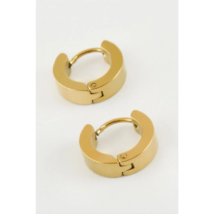 İğneli Erkek Çelik Küpe