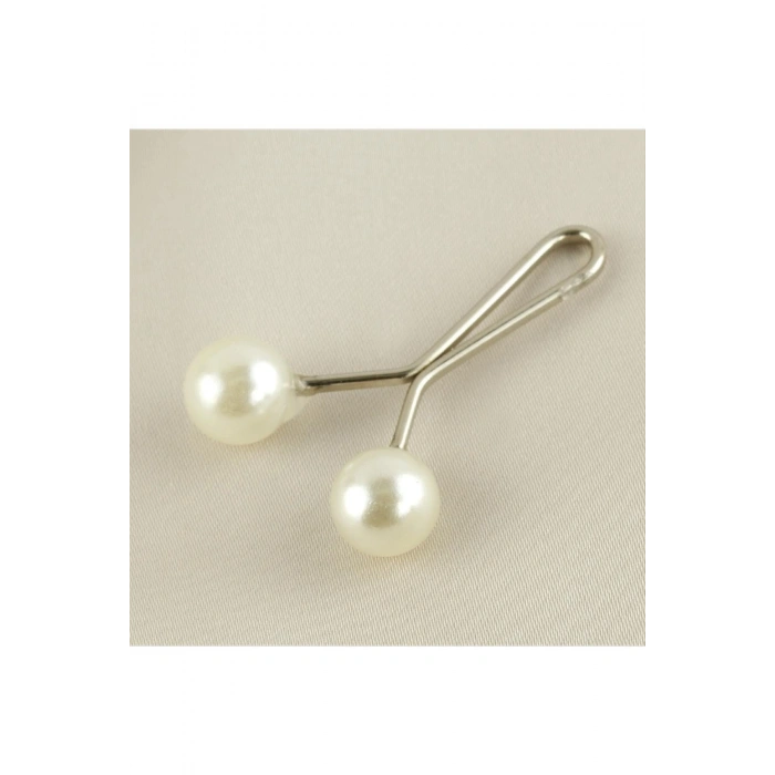 İnci Yuvarlak Klipsi Firkete